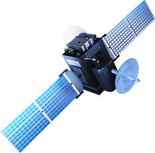 Large satellite image